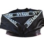 Ivy Park  small black logo cropped sweatshirt Photo 1