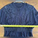 HIGH USE High Everyday Couture Navy Blue Lace Photo 6