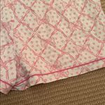 Roller Rabbit ×LoveShackFancy Pink ribbon pajamas with polo BOTTOMS ONLY Photo 6