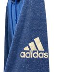 Adidas  Women's Blue Hoodie Pullover Sweatshirt Size S Casual Fall Photo 1