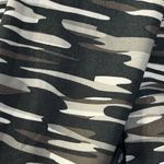 Nike  Women's Athletic Legging Dri-Fit Camo Gray Black Cropped Size L Large Photo 3