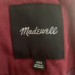 Madewell  • drapeweave caldwell double breasted blazer in cabernet sz XXS Photo 7