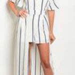 Crystal sky Romper Size 7 Blue Photo 2