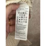 ALLSAINTS Zadie Tank Open Knit Sleeveless Sweater Top Metallic Thread Size Small Gold Photo 3