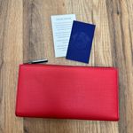 Dagne Dover  women’s Signature Slim Coated Canvas Wallet Photo 1