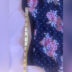 Daniel Rainn Top  sleeveless black/flowery/ lace blouse S Button Down Floral Photo 8