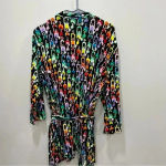 Alice + Olivia  “Willa Rainbow Stace Robe Kimono Size Xs Multicolor Photo 2