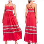 Badgley Mischka Bella Francine Sleeveless Maxi Dress Photo 11