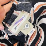 Anthropologie Hei Hei Size XS Black Coral Floral Button Down Shorts Romper Photo 5