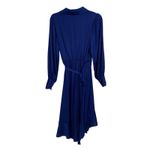 White House | Black Market Long Sleeve Satin Wrap DressWhite House Black Market 12p Photo 5