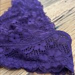 Intimately Free People Purple Lace Halter Bralette Photo 1