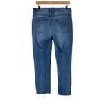 Democracy  Ab Solution Jeans Womens 8 Medium Wash Distressed Straight Casual Photo 4