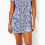 Lilly Pulitzer Blanca Stretch Romper Resort White Twisted Up Engineered Photo 0