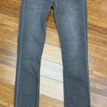 Abercrombie & Fitch Super Skinny Ankle High Rise Gray Jeans Womens Size 24 Rips Photo 0