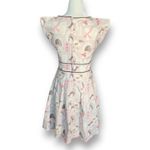 Retrolicious Penguin Polar Bear Igloo Print Fit And Flare Mini Dress Pink Small Photo 8