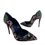 Christian Louboutin Limited Edition Hot Chick Starlight Embellished Pumps 100MM Photo 1