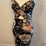 Privy  cut out floral bodycon dress Photo 1