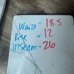 J. Jill Women’s XL Deep Blue 100% Rayon Wide Leg Pants New Photo 4