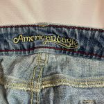 American Eagle Blue Flare Wide Leg Jeans Photo 4