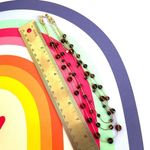 Avon brown and purple beaded triple strand necklace Gold Photo 5