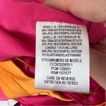 Alice + Olivia NEW NWT  Lilita Two Tone Satin Midi Dress In Tangerine/Candy Pink Photo 10