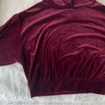 EXPRESS  Cropped Velour Hoodie - NWOT Photo 1
