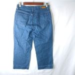 Eddie Bauer  8R 30x22 Dark Wash Crop Jeans Photo 1