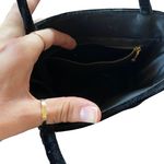 Vintage y2k small velvet handbag purse with rhinestones 🔥 Black Photo 1