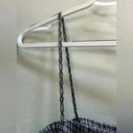 Urban Renewal Urban Outfitters Renewal Remade Cropped Peplum Tank Top Black & White Women’s S Photo 8