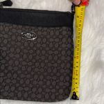 Coach Black and Grey Signature Crossbody Photo 10