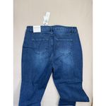Workshop Republic Clothing WORKSHOP Republic Womens Size 14 Med Dark Blue High Waist Skinny Ankle Stretchy Photo 8