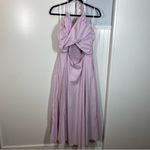 Abercrombie & Fitch  Crossover Bodice Midi Dress Size‎ xl light purple pink Photo 1