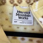 Marmot Heavyweight Drop Line Printed Half-Zip Fleece Pullover Nordic / Wheat S Photo 5