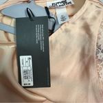 Future Collective | Chic Peach Dress with Lace Detail Orange Size XL Photo 4