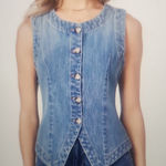 Scotch & Soda  Blue Denim Vest Size XS Photo 0