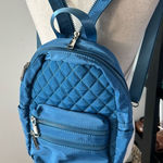 Urban Expression Urban Expressions Bailey Women Backpack Quilted,Material - Nylon blue Photo 0