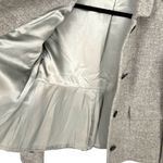 Banana Republic  Tweed Wool Blend Peacoat Gray Size Medium Photo 7