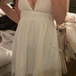 Forever 21 White Harper Top Mini Dress Photo 0