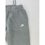 Nike Women's Sportswear Essential Fleece Sweatpants Grey Size Large Gray Photo 3