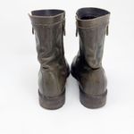 HUNDRED 100 Women’s Ebony Genuine Italian Leather Ankle Boots US size 7.5 Brown Photo 3