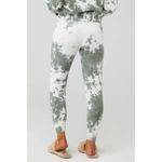 525 America 525 French Terry Tie Dye Joggers in Sage Multi Small Womens Sweatpants Photo 10