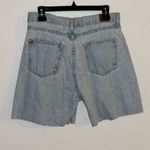 BDG High-Rise Cutoff Denim Shorts Size 28 Light Wash Photo 3