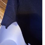 LC Lauren Conrad Lauren Conrad M Navy Blue Crew Neck Lightweight High Low Lovebird Sweater Photo 5