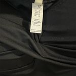 Sea Level Women's Twist Front Tankini Top Black Size 8 Photo 3