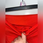 CRZ Yoga  Red High Waisted Tennis Mini Pleated Skirt Spandex Inner Shorts Skort Photo 12