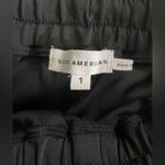 Good American NWT  Scuba Drawstring Shorts With Pockets Size S Black Color Photo 6