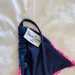 Beach Bunny Swimwear Blue Sequins Pin Lace Bikini Top Photo 2
