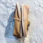 Tory Burch  Ines Leather Espadrilles Tan Logo Slip On Flats Size 8.5🧡 Photo 8