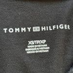 Tommy Hilfiger  Polo Shirt Dress Sz XS Black Preppy Tennis‎ Prep Sporty Photo 3