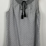 Boden Laurie Linen Sleeveless Tassel Tie Neck Top Women's UK 12 US 8 White Photo 0